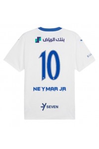 Al-Hilal Neymar Jr #10 Fotballdrakt Borte Klær 2024-25 Korte ermer